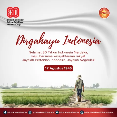 DIRGAHAYU REPUBLIK INDONESIA KE - 80