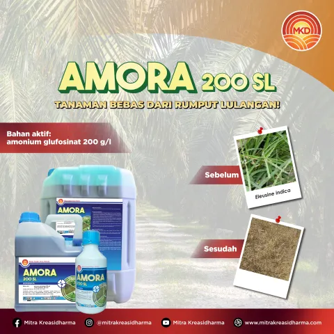 AMORA 200 SL: TANAMAN BEBAS DARI RUMPUT LULANGAN!