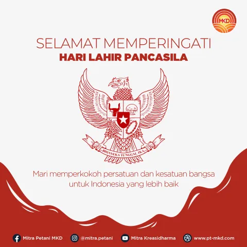 SELAMAT MEMPERINGATI HARI LAHIR PANCASILA