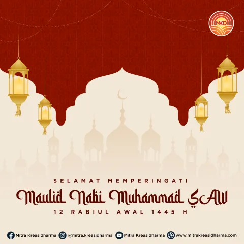 HAPPY COMMEMORATING THE BIRTH OF THE PROPHET MUHAMMAD SAW