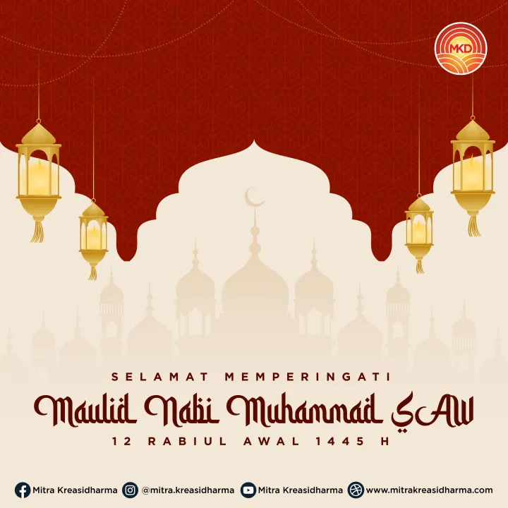 SELAMAT MEMPERINGATI MAULID NABI MUHAMMAD SAW