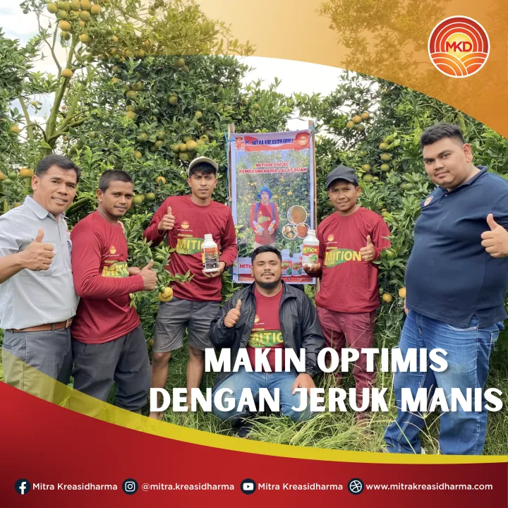 LINDUNGI TANAMAN JERUK ANDA DENGAN MITION 500 EC