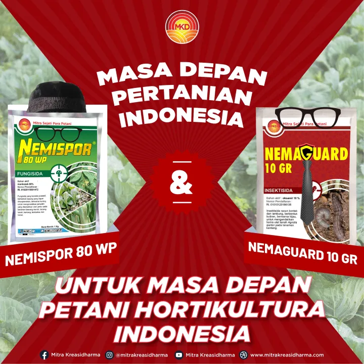 MEWUJUDKAN HARAPAN PETANI INDONESIA DENGAN NEMISPOR 80 WP DAN NEMAGUARD 10 GR