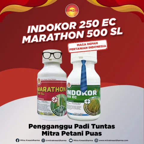 PROVEN EFFECTIVE, INDOKOR 250 EC AND MARATHON 500 SL ERADICATE PLANT DISTURBING ORGANISMS IN INDONESIA