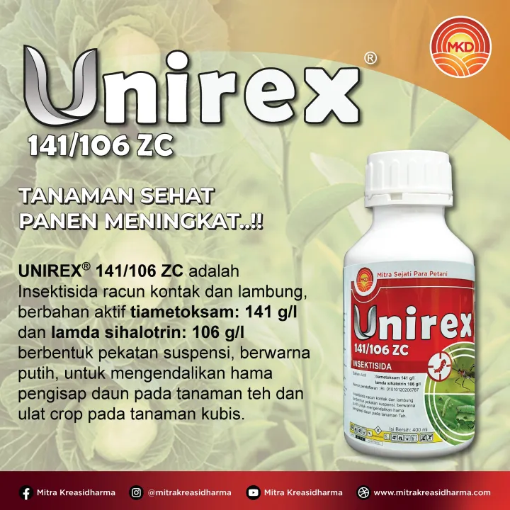 UNIREX 141/106 ZC: TANAMAN SEHAT, PANEN MENINGKAT!