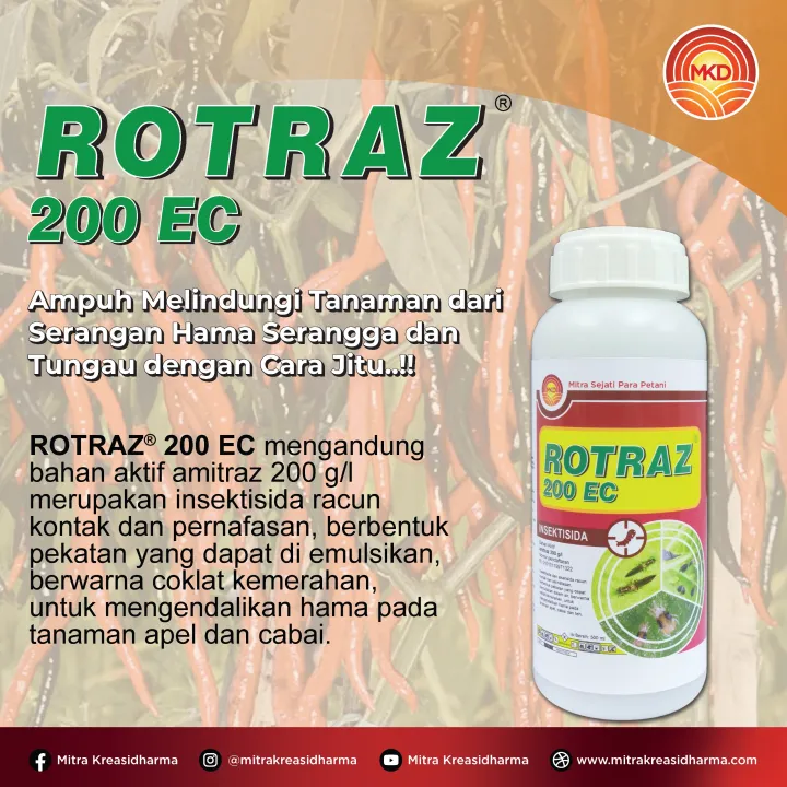 ROTRAZ® 200 EC: AMPUH MELINDUNGI TANAMAN!