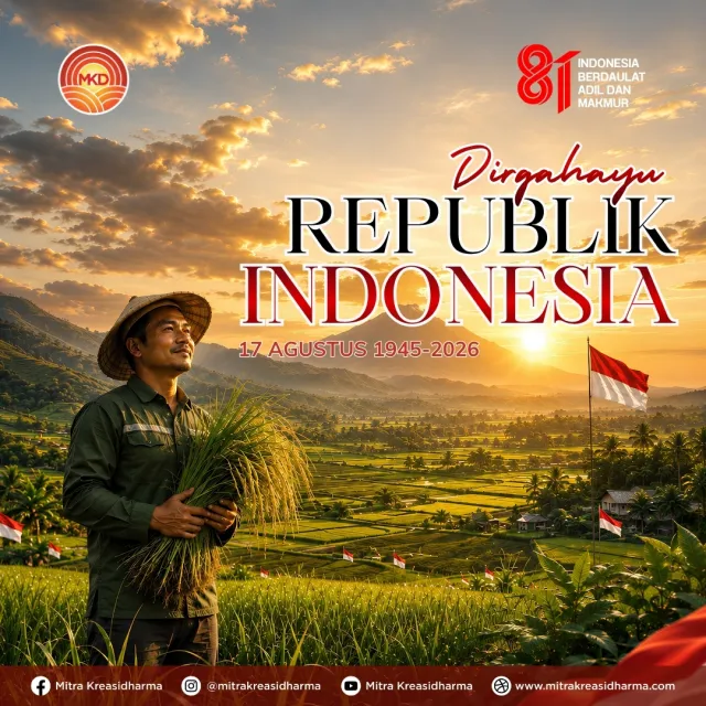 Selamat Hari Kemerdekaan Republik Indonesia ke-81!